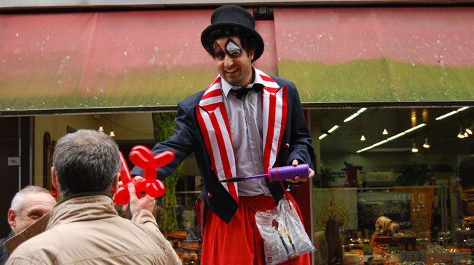 Big Balloon - Echassier sculpteur de ballons