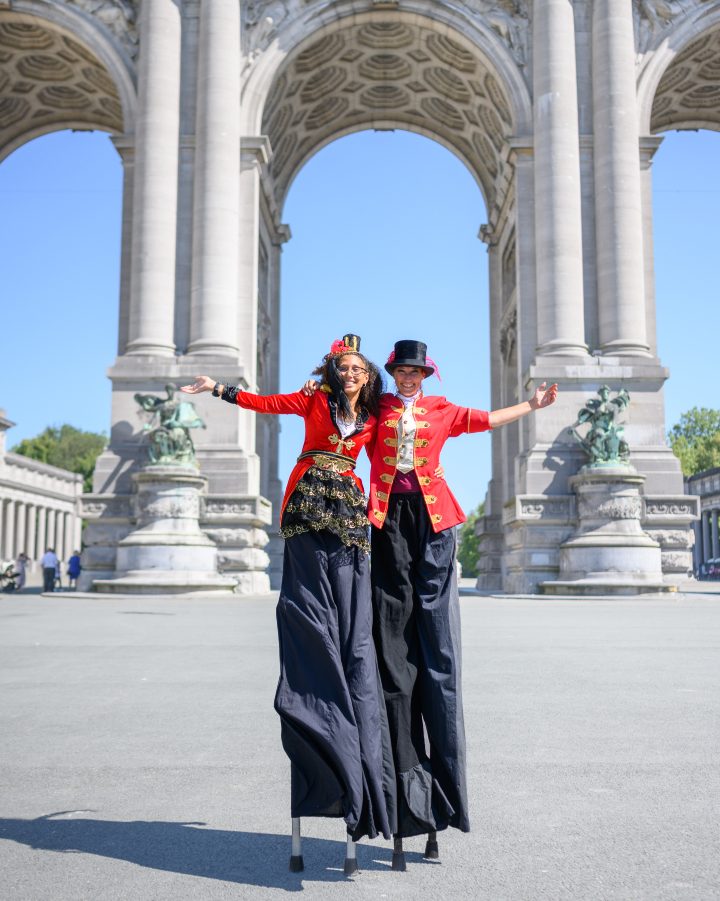 Echassier d'accueil - Les bonimenteurs