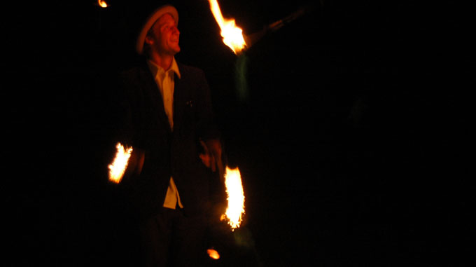 Jongleur de feu