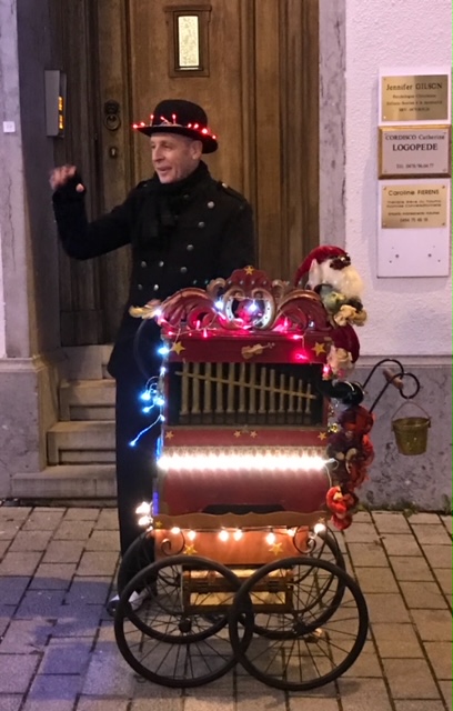 Orgue de barbarie lumineux - Didier