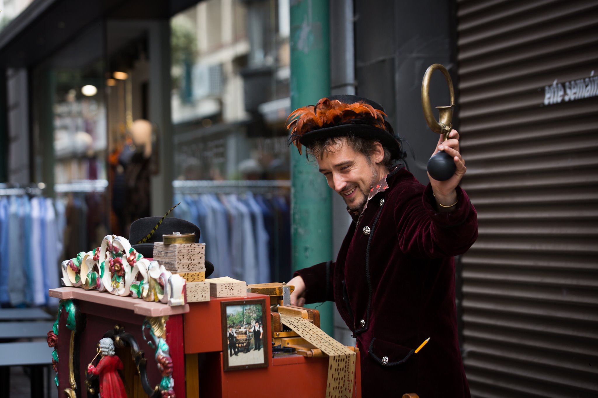 Orgue de barbarie traditionnel - Seb